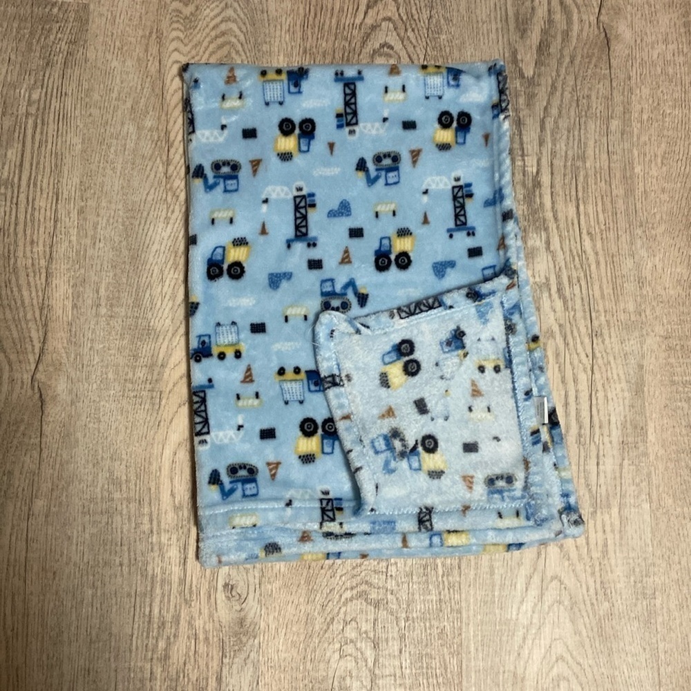 Construction Baby Blanket
